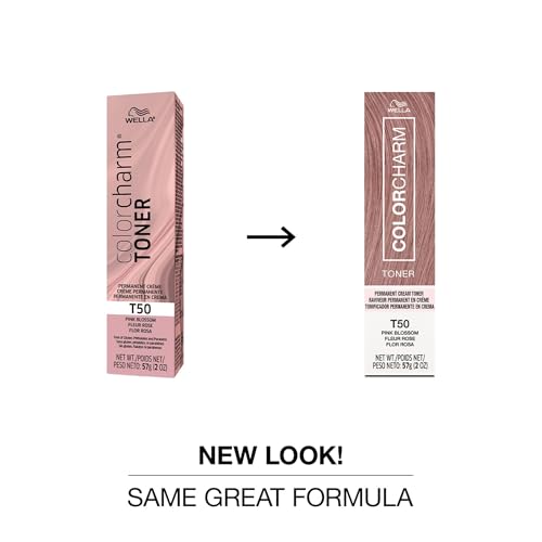 Image of COLORCHARM Permanent Creme Hair Toner | Free of Animal-Derived Ingredients, Parabens Free & Gluten Free | 2 oz | Parabens Free & Gluten Free | 2 oz