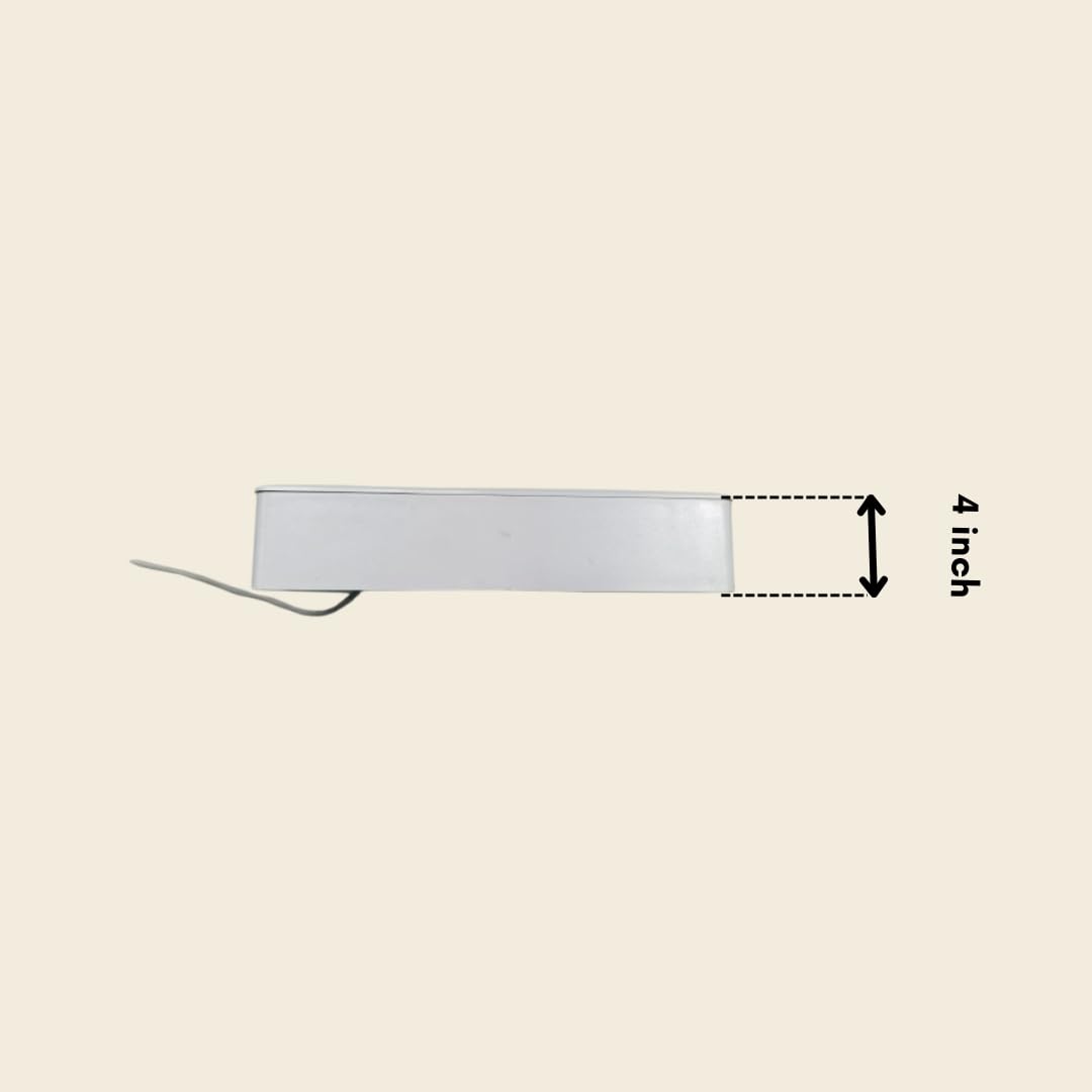 TechSphere Advances 6 Inch Square Panel Surface Light Pack of 6 2