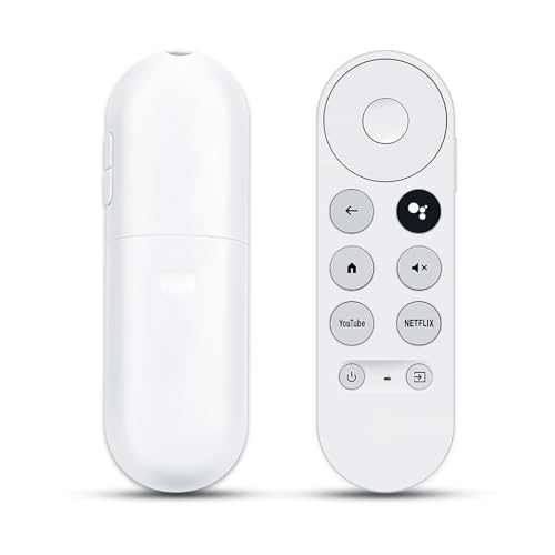 ZUOQIANG Mando a Distancia Universal de Voz G9N9N para Chromecast Google TV, Control Remoto de Repuesto, Control Remoto por Voz Compatible con Bluetooth para Google TV G9N9N（Chromecast no incluidos）