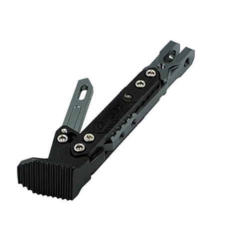 Support latéral de moto réglable et attelle de pied universelle pour trépied
