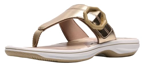 Image of Clarks Women's Breeze Cove Cloudsteppers Flip-Flop