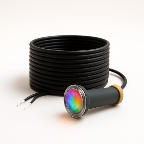 AquaChrome 1.5 Inch RGBW LED Pool Light – 12 W Nicheless