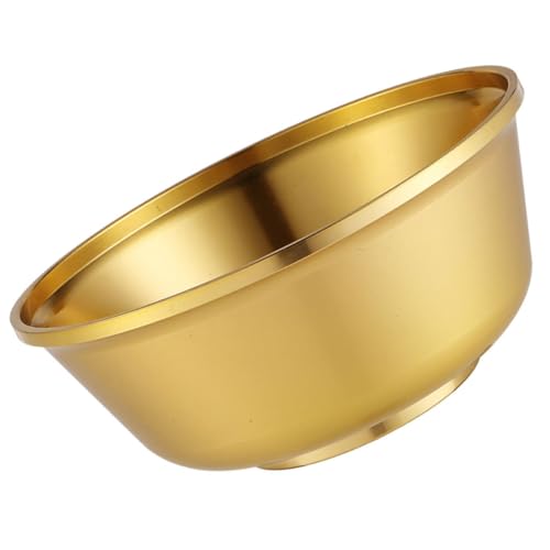 VINTORKY Decorative Offering Cup Delicate Holy Cup Exquisite Offering Cup Wear-resistant Buddhism Cup Decorative Holy Cup Desktop Holy Cup Tabletop Buddhism Cup Gold Decor Copper Golden