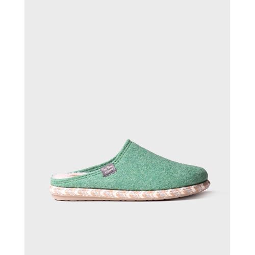 Image of Raw felt slippers for women by TONI PONS
