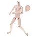 Baoblaze Modelismo Cuerpo Desnudo BJD Muñeca Masculina Escala 1/6 con Cabeza Parte Personalizda - Cuerpo Desnudo + Cabeza