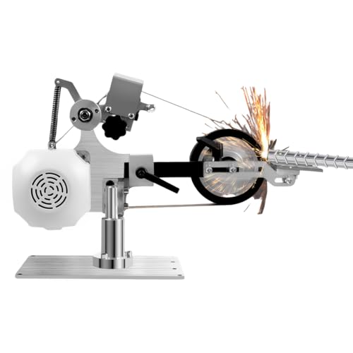 110V 550W 1x30” Belt Sander + Motor Polishing Knife Sharpener Fixed Angle Grinder Tool with Large Benchtop Polishing Sander