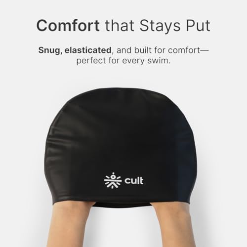 Image of Cult All-in-One Swimming Kit for Beginners & Intermediate Swimmers | Goggles, Silicone Swim Cap, Nose Clip & Earplugs | Comfortable & Durable Swim Gear Set for Adults & Teens