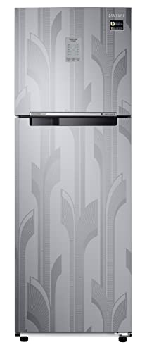 Image of Samsung 256L 2 Star Inverter Frost-Free Convertible 3 In 1 Double Door Refrigerator Appliance (RT30C3732YS /HL,Silver Archi)