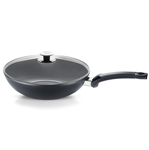 Wok Fissler Ceratal Comfort Cerámico 11" con Tapa miniatura 1