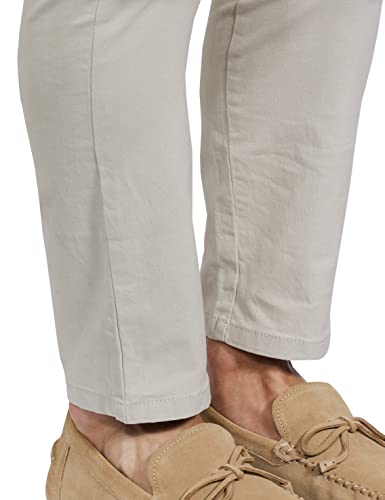 Image of Marks & Spencer Mens Solid Mid Rise Slim Fit Chinos