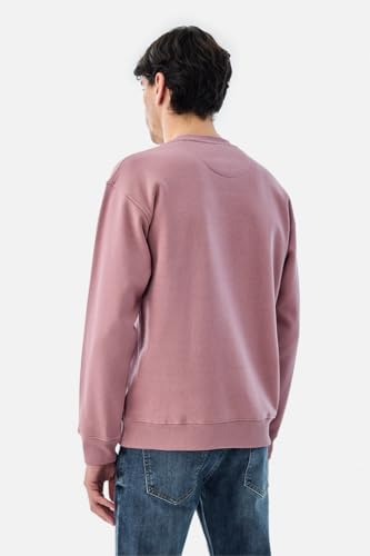 Image of SNITCH Men's Sweatshirt | Trendy Graphic Print Pullover with Drop Shoulder | Stylish & Cozy Cotton Blend Soft Fabric for Everyday Casual Wear