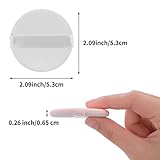 Sibba Makeup Sponge Powder Puff 8 PCS Foundation Cushion Make Up Face Cream Color Correcting Concealer Beauty Blender Holder Blending Washing Applicator Pads Mini Facial Cover Cosmetic(Skin Color) - Image 6