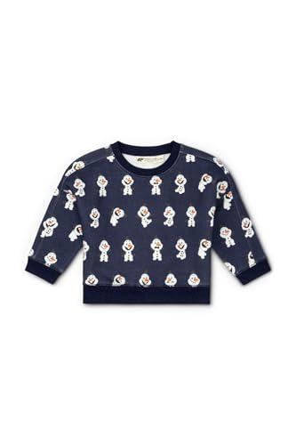 MONICA + ANDY Disney Sporty Sweatshirt Size 5T Disneys Frozen Olaf 100% Organic Toddler Clothes for Girls and Boys Sustainable Super Soft Fabric Sizes for Kids Toddler & Infant