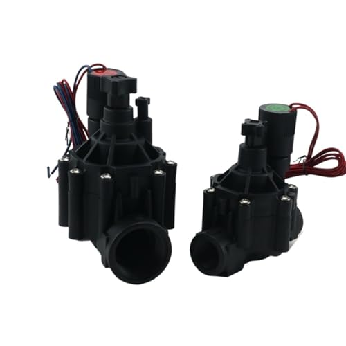 Électrovanne normalement fermée 1 pouce DC12V vanne en nylon pour circuit d'eau NF - 2