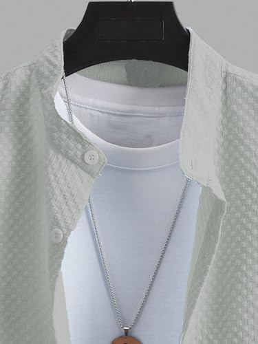 Image of Leriya Fashion Textured Shirts for Men || Casual Shirt for Men || Shirt for Men|| Men Stylish Shirt || Men Fancy Shirt || Men Half Sleeve Shirt || Plain Shirts for Men || Shirts