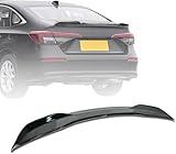 Lilvduybz Spoiler Wing Compatible with Honda Civic Sedan 11th 2022-2025, Rear Tail Trunk Wing Spoiler Lip, ABS Rear Trunk Wing Spoiler, Glossy Black