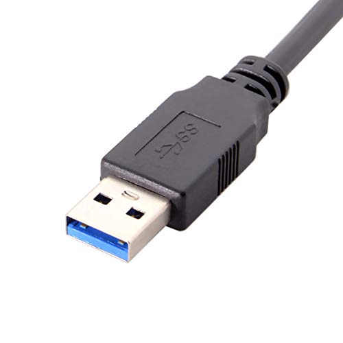 CY Micro USB Screw Mount to USB 3.0 Data Cable for Point Grey Chameleon Camera 3m 90 Degree Down Angled, 3.0M - Image 4
