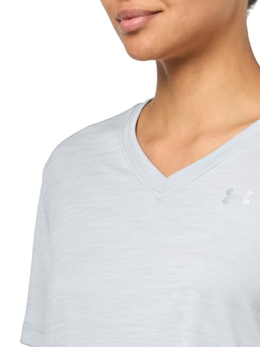 Image of Under Armour Women's Velocity Twist Short Sleeve V Neck T Shirt