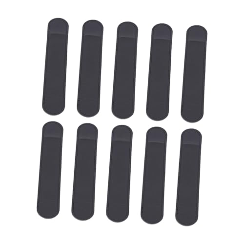 Healeved Custodia in Pelle PU per Penna Stilografica Set da 10 Pezzi Nero Protezione Anti-Graffio Leggera e Facile da Usare Custodia Protettiva per Stilo da Tablet per Uso Business e