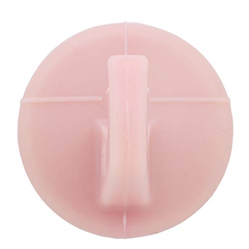 Preisvergleich Produktbild JOOFFF Crash Pad Schlagfreie Silikon-Türansaugung Stummschaltung Anti-Kollision Türstopper Rückwand Crash-Pad Wandabsaugung Silikon-Türschloss Schutzpolster, Rosa