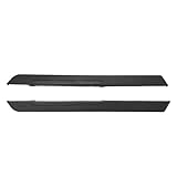 WUTIST Rocker Panel Set Compatible with 1994-2014 EZGO Cushman/Clays/Medalist/MPT/ST/TXT/Workhorse/Woods Boundary MAV400 Golf Cart Textured Black Left & Right Side Replacement for 71501G01 71502G01