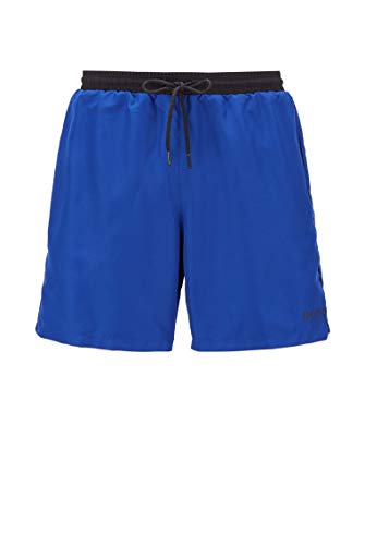BOSS Starfish, Bañador Hombre, Azul/Negro (Blue/Black), L