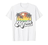 Myrtle Beach South Carolina Retro 70s Vintage Vacation Gift T-Shirt