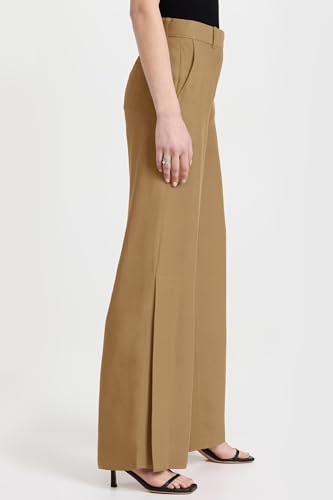 Image of Cicy Bell Womens Side Split Dress Pants Wide Leg Business Casual Trousers