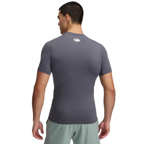 Image of Under Armour Men's UA HG Armour Comp SS Short Sleeve Functional Shirt Quick Dry T-Shirt with Compression Fit