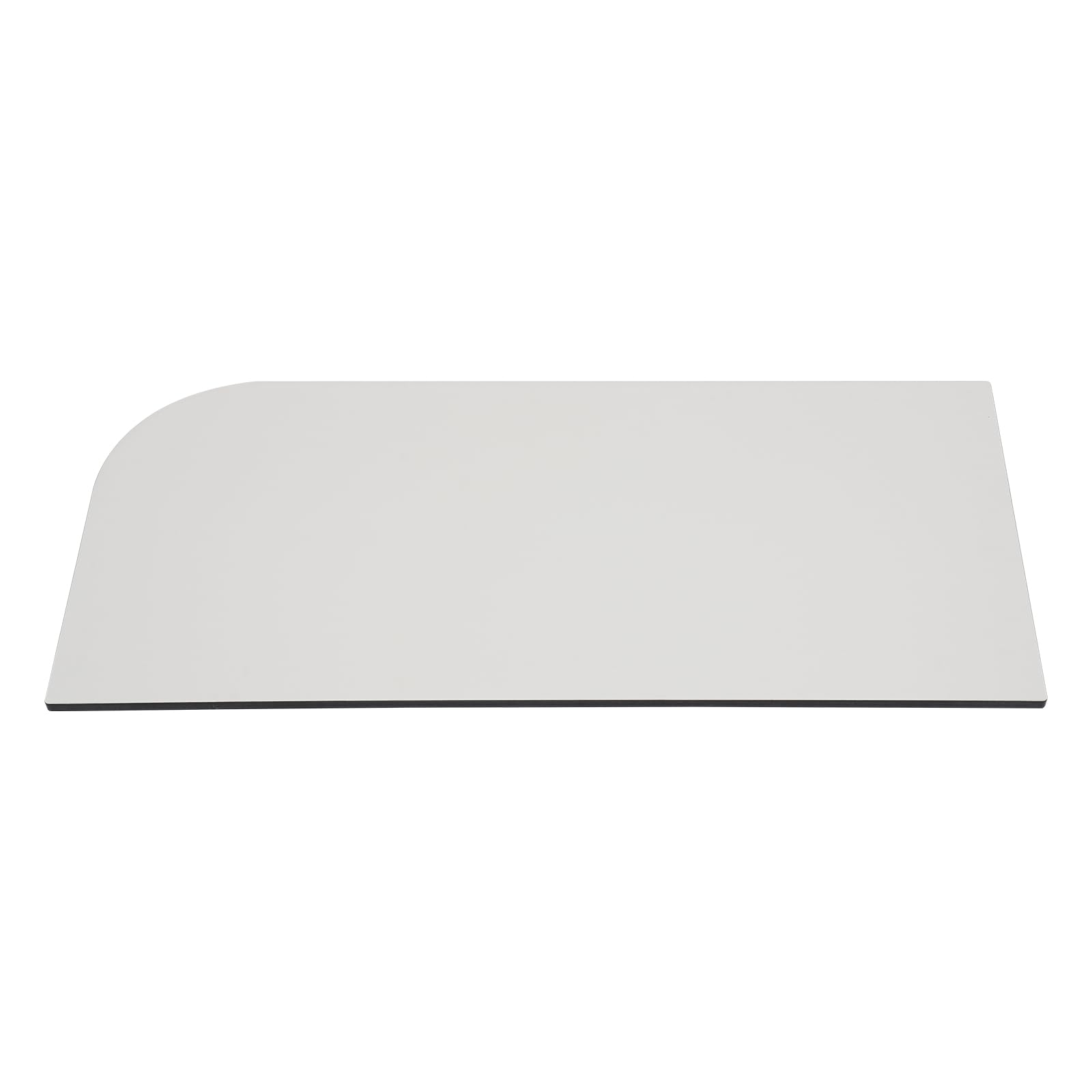 WOQLIBE Urinal Trennwand Toilettenabtrennung, 40 × 90cm Wandmontage Männer Urinal Trennwand, Urinal Trennwand Trennwand für Toiletten in Kinos, Hotels, Einkaufszentren, Bars (Runder Winkel)