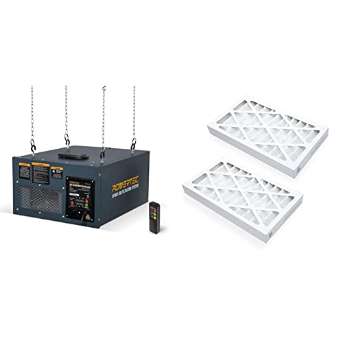 POWERTEC AF4000 Remote Air Filtration System (2 Pack)