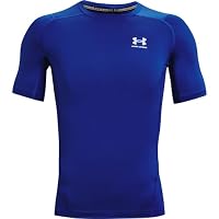 Under Armour Herren HeatGear Compression Shirt Blau L – Ansicht 5