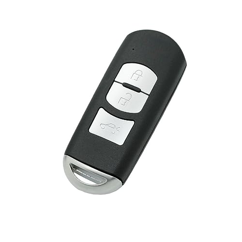 Coque de clé MAZDA avec insert de secours vierge 3 boutons SEGADEN - 2