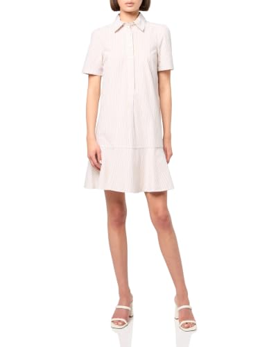 Image of Tommy Hilfiger Women's Paisley Print Sleeveless Belted Shirtdress