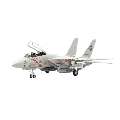 Modelo F-14A Tomcat VF-102 a escala 1/72 de aleación ZXLIHS con misiles AIM-54
