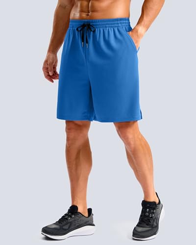 Image of G Gradual Men's Athletic Workout Shorts with Pockets 5 inch /7 inch /9 inch Lightweight Quick Dry Gym Basketball Running Shorts for Men
