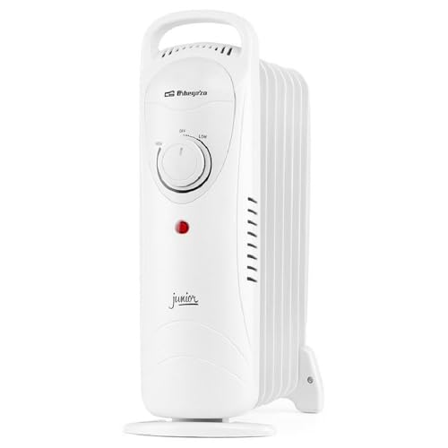 Orbegozo RO 1020 - Radiador de aceite Junior, Protección Sobrecalentamiento, Silencioso, Asa de...