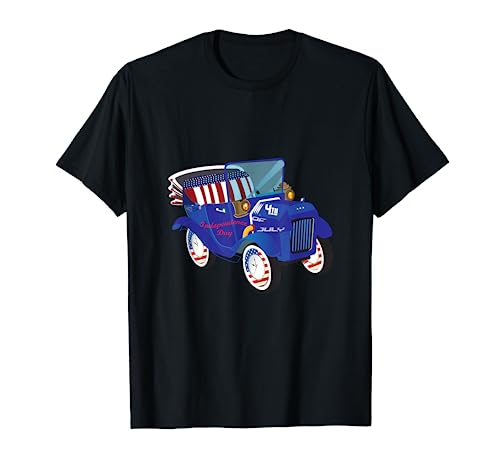 Día de la Independencia 4º Coche Camiseta