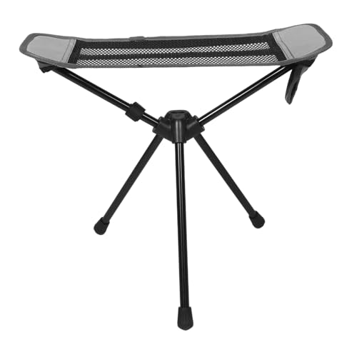Sosoport Portable Outdoor Footrest Ultralight Foldable Camping Stool Ergonomic Design Durable Construction for Camping Fishing and Picnics Compact Lightweight Foot Rest