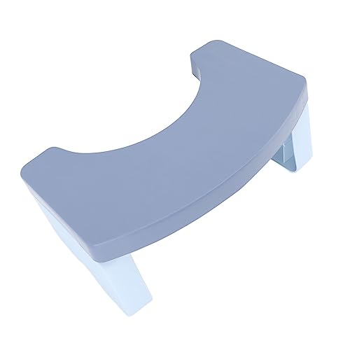 Taburete para orinal AMONIDA azul portátil y plegable en material PP de 7 pulgadas 4