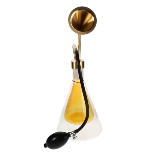 Frasco difusor de vidrio para aromaterapia en sesiones de spa y bienestar en casa