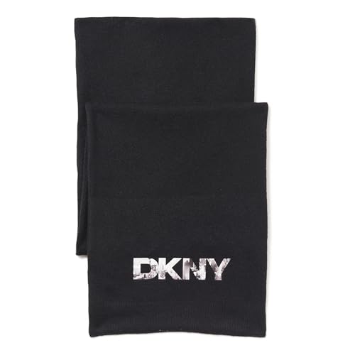 DKNY Women's Embossed City Logo Scarf
