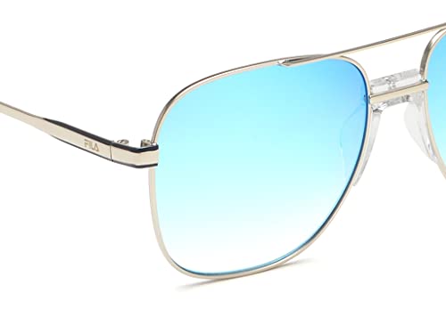 Image of FILA 100% UV protected sunglasses for Men | Size- Large | Shape- Square | Model- SFI507K58579BSG