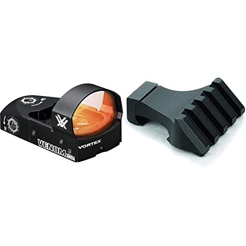 Vortex Optics Venom Red Dot Sight - 3 Moa Dot & Vortex Optics 45 Degree Mount For Red Dot Sights #TOP19