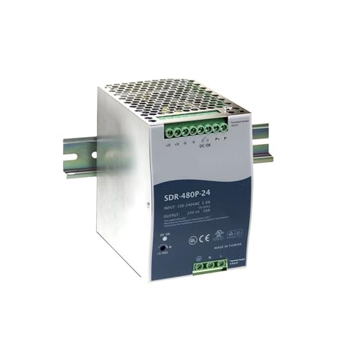 Régulateur de tension CC SDR-480-24 alimentation à découpage 24V 20A