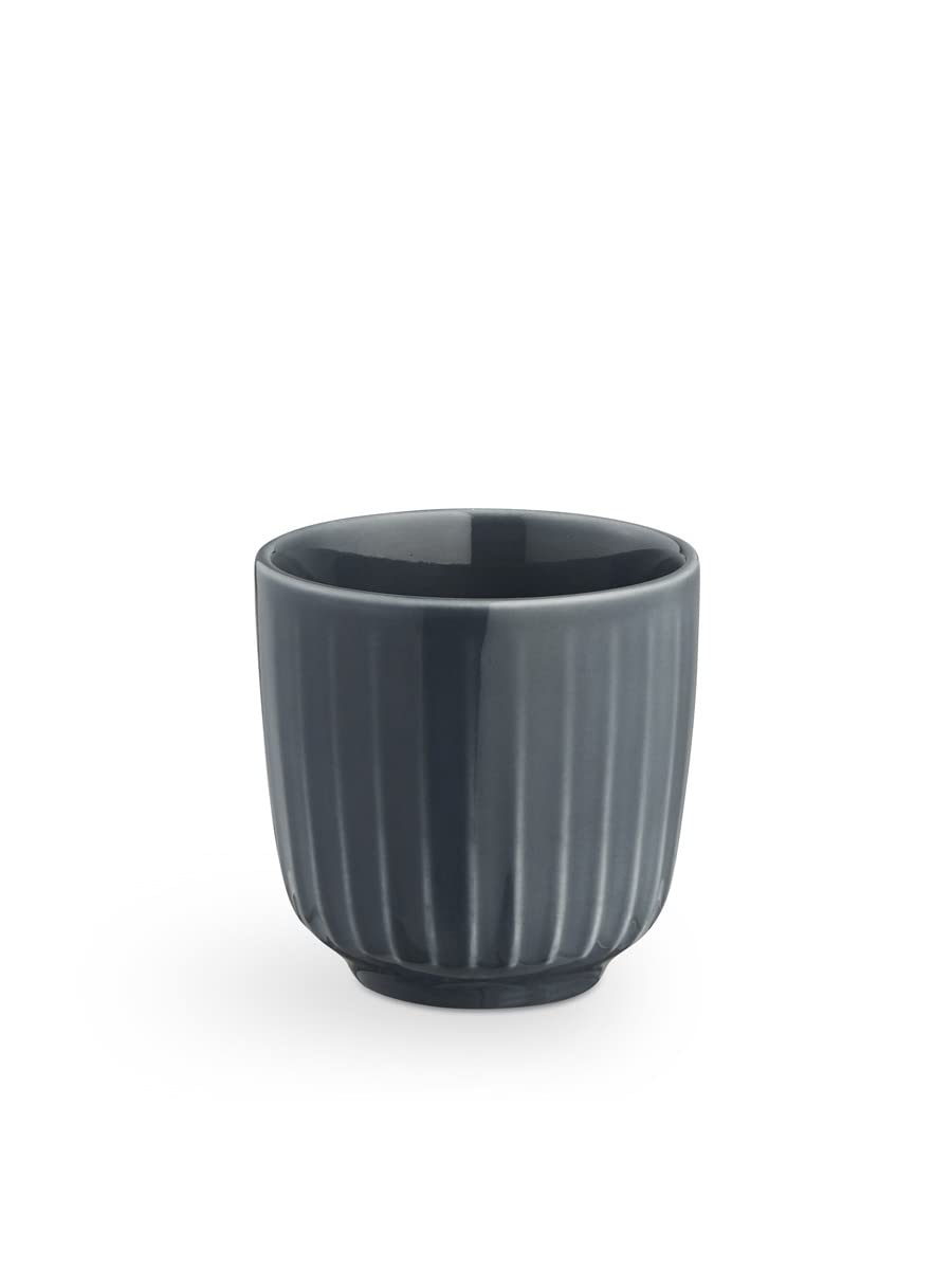 Kähler Hammershøi Tasse à Café Avec Soucoupe, 25 Cl, Légendaire Intemporelle, Blanche