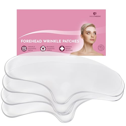 Adesivos de Silicone Reutilizáveis para Rugas na Testa