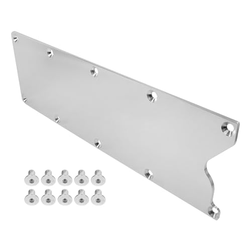 Image of LS Gen 3 Valley Pan Cover Plate Low Profile Compatible with LSX LS1 LM7 LR4 LQ4 LS6 L59 LQ9 LM4 L33 (Silver)