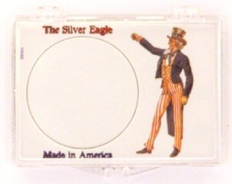 Portamonedas Snaplock ASE Uncle Sam 2x3 3 Unidades miniatura 1