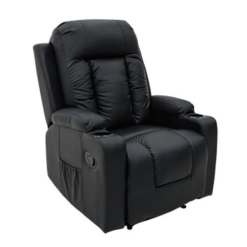Opiniones y reviews de Sillon Reposet Walmart los 5 mejores. 47 VANLIG | Sillón Reclinable Manual Reposet Individual | Tapizado Color Negro | Sistema Reclinable Ajustable | Elegancia Moderna y Confort Excepcional